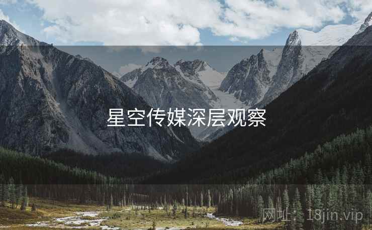 星空传媒深层观察  第2张