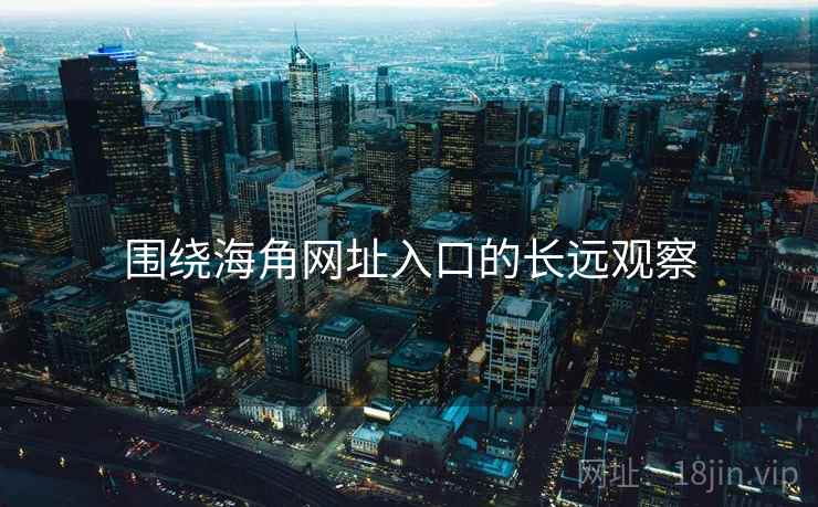 围绕海角网址入口的长远观察