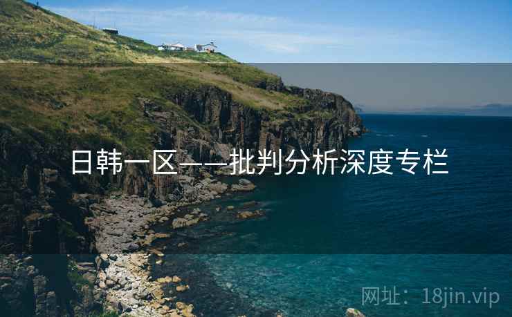 日韩一区——批判分析深度专栏