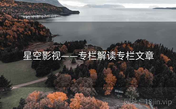 星空影视——专栏解读专栏文章