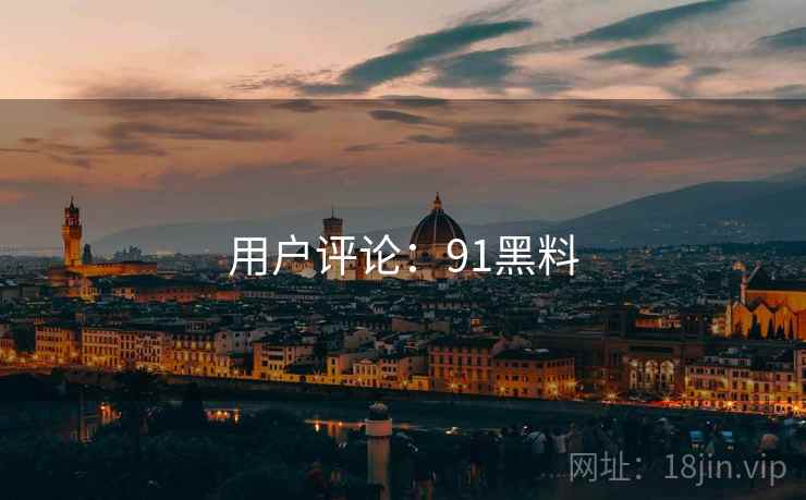 用户评论：91黑料