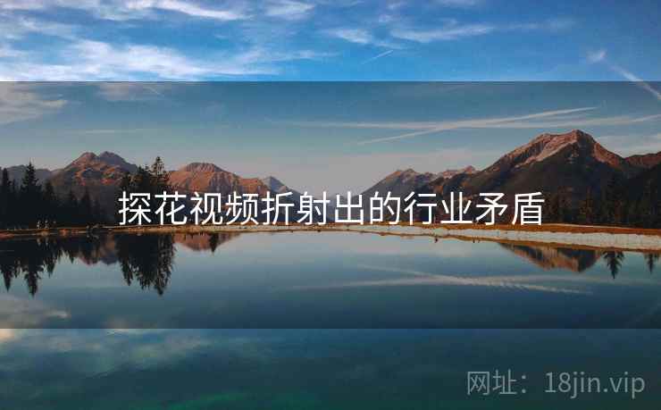 探花视频折射出的行业矛盾