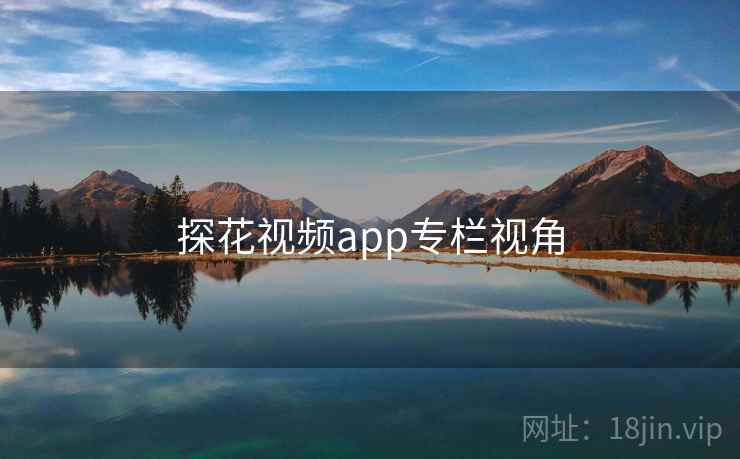 探花视频app专栏视角