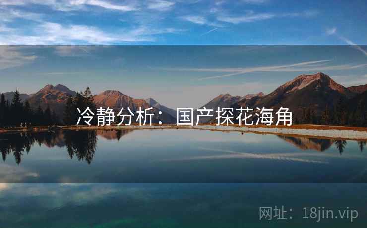 冷静分析:国产探花海角
