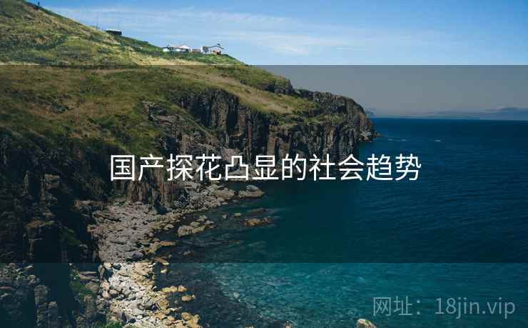 国产探花凸显的社会趋势